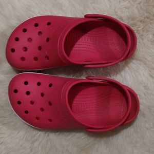 Pink Crocs Jibbitz Clogs